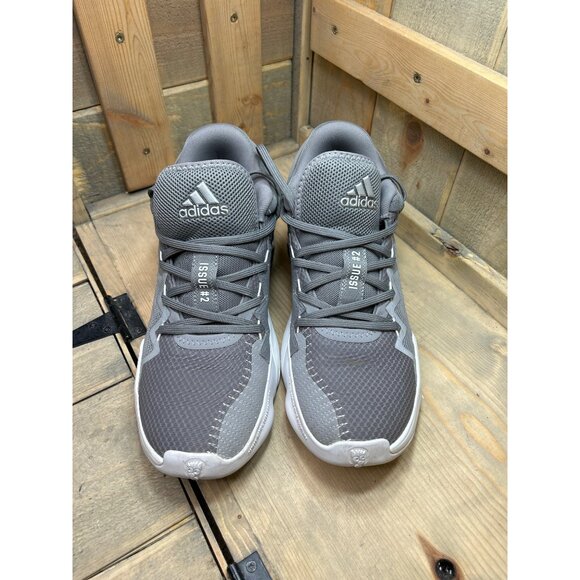 US10 Adidas Mens Don Issue 2 FW8515 Gray Basketball Shoes Sneakers main image 2